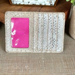 Hobo Euro Slide in Suede Python